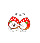 Strawberry emoticons .2/イチゴ(Japanese)（個別スタンプ：10）