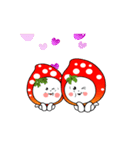 Strawberry emoticons .2/イチゴ(Japanese)（個別スタンプ：15）