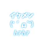 ポーカー用語テキストスタンプ～顔文字編～（個別スタンプ：8）