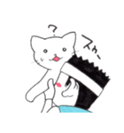 とうりょうとミーちゃん（個別スタンプ：6）