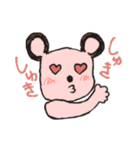らくがき風クマスタンプ（個別スタンプ：3）