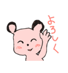 らくがき風クマスタンプ（個別スタンプ：14）