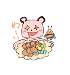らくがき風クマスタンプ（個別スタンプ：16）