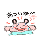 らくがき風クマスタンプ（個別スタンプ：25）