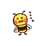 ひかえめミツバチ（個別スタンプ：9）