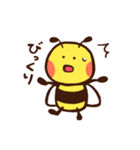 ひかえめミツバチ（個別スタンプ：21）
