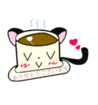 コーヒーにゃんこ（個別スタンプ：8）