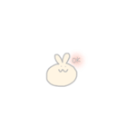 くりーむいろのうさぎ（個別スタンプ：13）