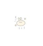 くりーむいろのうさぎ（個別スタンプ：15）