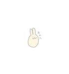くりーむいろのうさぎ（個別スタンプ：20）