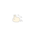 くりーむいろのうさぎ（個別スタンプ：23）