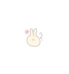 くりーむいろのうさぎ（個別スタンプ：25）