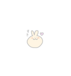 くりーむいろのうさぎ（個別スタンプ：27）