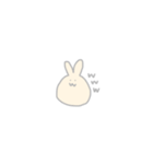 くりーむいろのうさぎ（個別スタンプ：39）