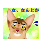 アビにゃん シンプルな日常会話（個別スタンプ：19）
