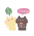 ふきねことミモザくん（個別スタンプ：10）