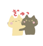 ふきねことミモザくん（個別スタンプ：20）