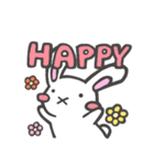 花歌うさぎ（個別スタンプ：11）