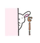 花歌うさぎ（個別スタンプ：17）