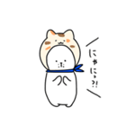 しろぷぅーあいさつスタンプ（個別スタンプ：11）