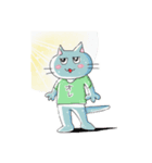 キラキラわくわくねこ（個別スタンプ：3）
