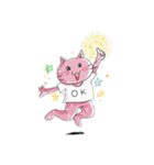 キラキラわくわくねこ（個別スタンプ：5）