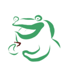 バスコダカマガエル（個別スタンプ：3）