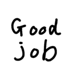 アホ文字スタンプ（個別スタンプ：16）