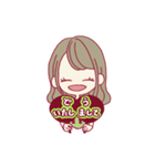 オタクの日常うちわスタンプ（個別スタンプ：6）