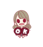 オタクの日常うちわスタンプ（個別スタンプ：8）