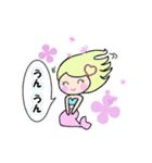 可愛い人魚さん（個別スタンプ：7）