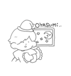 僕と猫。（個別スタンプ：2）