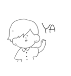 僕と猫。（個別スタンプ：13）