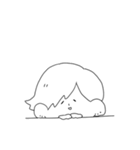 僕と猫。（個別スタンプ：35）
