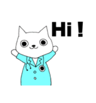 ドクターキャット（個別スタンプ：5）