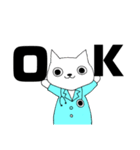 ドクターキャット（個別スタンプ：8）