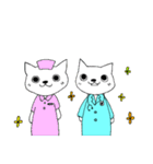 ドクターキャット（個別スタンプ：14）