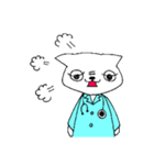 ドクターキャット（個別スタンプ：26）