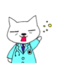 ドクターキャット（個別スタンプ：32）
