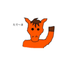 流行り物好き うまちゃん（個別スタンプ：3）
