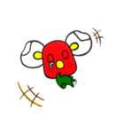 いちごあら（個別スタンプ：15）