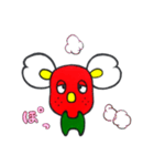 いちごあら（個別スタンプ：22）