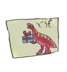 子供が描いた恐竜と古代生物スタンプ★（個別スタンプ：15）