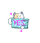 るーさんちのネコ（個別スタンプ：5）