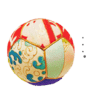 おばぁちゃんの鞠スタンプ 1（個別スタンプ：19）
