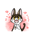 ぺんぎんとねこのスタンプ（個別スタンプ：5）