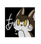 ぺんぎんとねこのスタンプ（個別スタンプ：6）