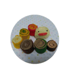 手作りフェルト食べ物スタンプです（個別スタンプ：11）