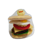 手作りフェルト食べ物スタンプです（個別スタンプ：32）