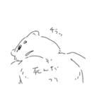 猫、あるいは人間（個別スタンプ：12）